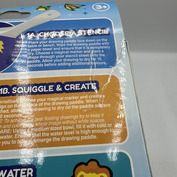 Hydro Dip Character Art  10 Water Markers & Drawing Paddle. - Picture 11 of 12